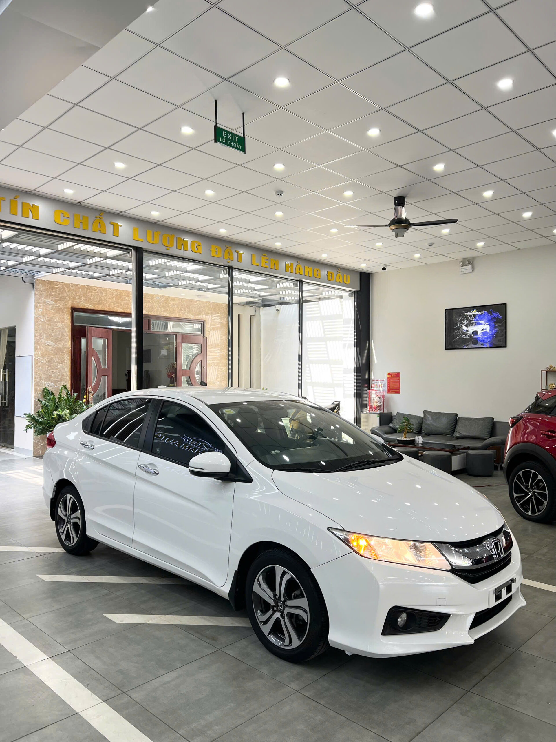 HONDA CITY 1.5AT 2015 TRẮNG (4)