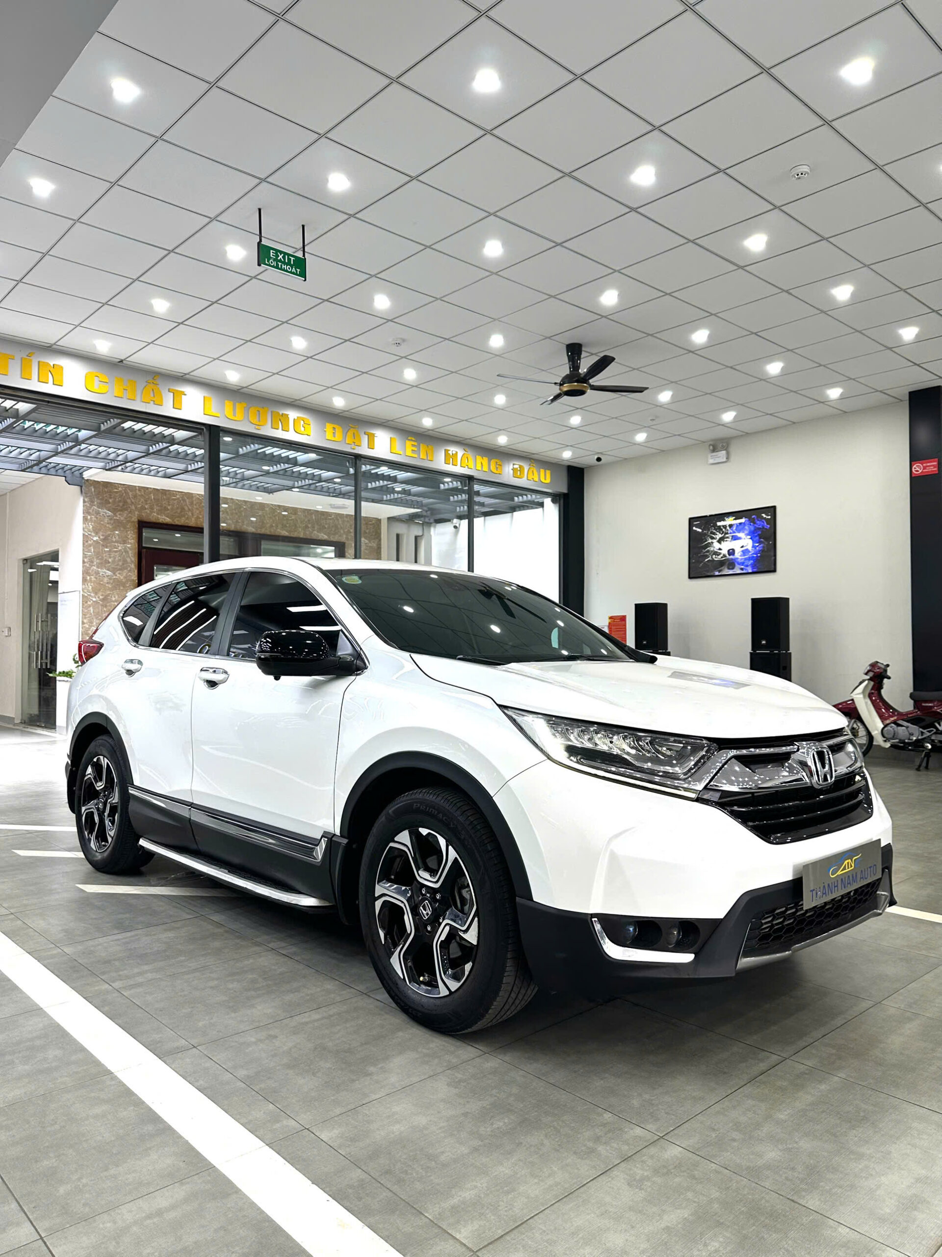 HONDA CRV (L) 2018 TRẮNG (2)